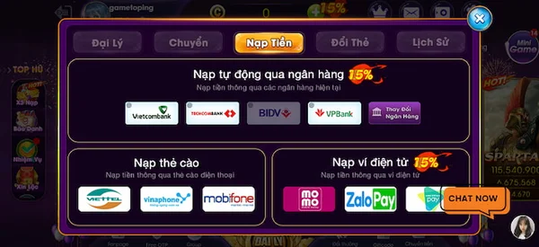 Hướng dẫn nạp tiền ChoangClub như thế nào?