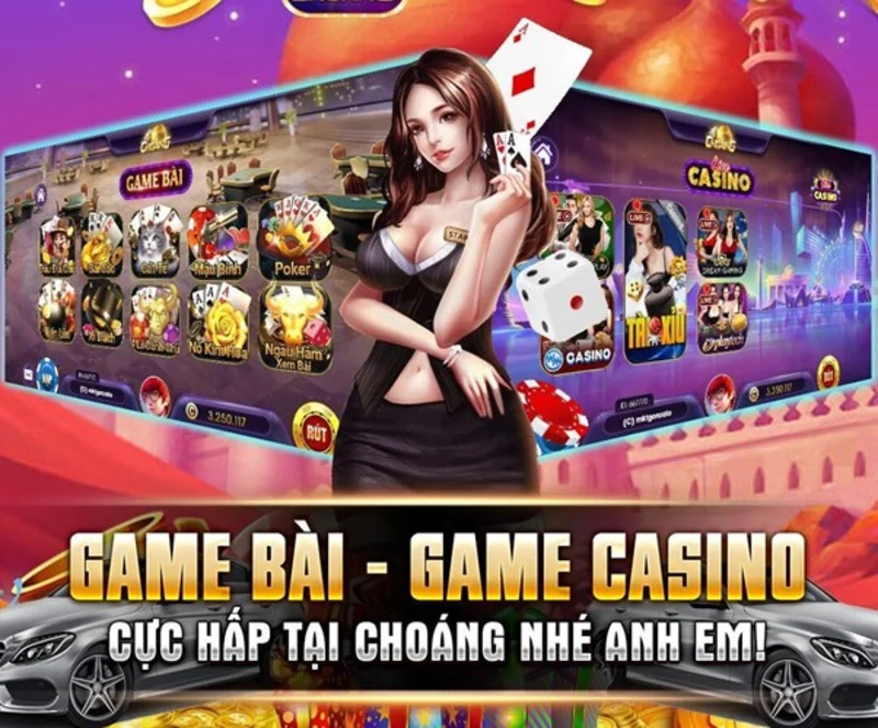 Game bài CHOANGCLUB hấp dẫn người chơi