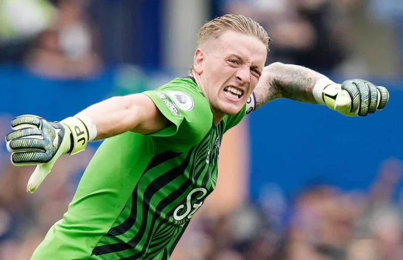 Top thủ môn hay nhất Euro góp mặt của tuyển Anh là Jordan Pickford