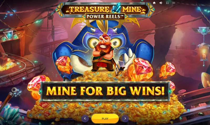 Game Mine Power Reels có nhiều tính năng tiền thưởng hấp dẫn