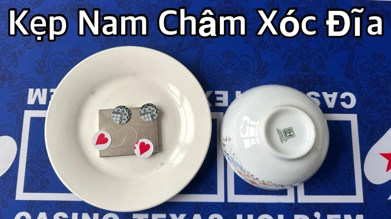 Cách sử dụng kẹp nam châm xóc đĩa